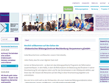 Tablet Screenshot of diakonisches-bildungszentrum.de
